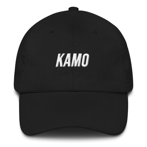 KAMO BLACK CLASSIC DAD CAP – KAMO Apparel