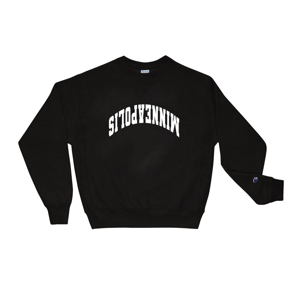 KAMO MINNEAPOLIS CHAMPION BLACK SWEATSHIRT