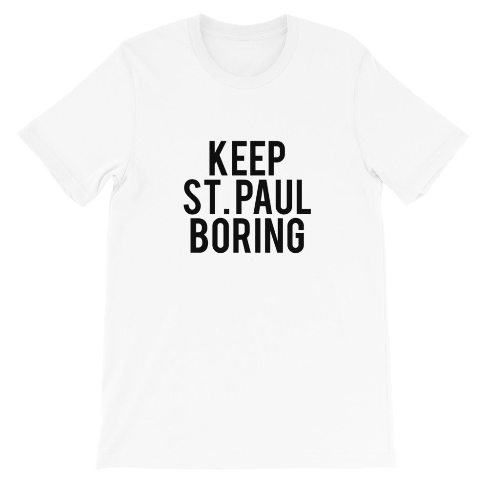 KAMO KEEP ST. PAUL BORING WHITE T-SHIRT