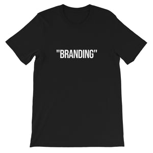 KAMO "BRANDING" BLACK T-SHIRT